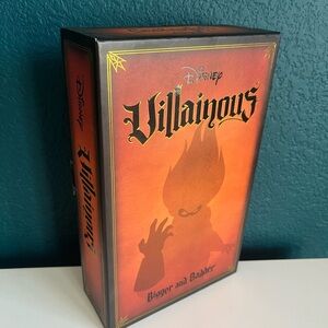 Disney Villainous Bigger and Badder Strategy Board Game (used)